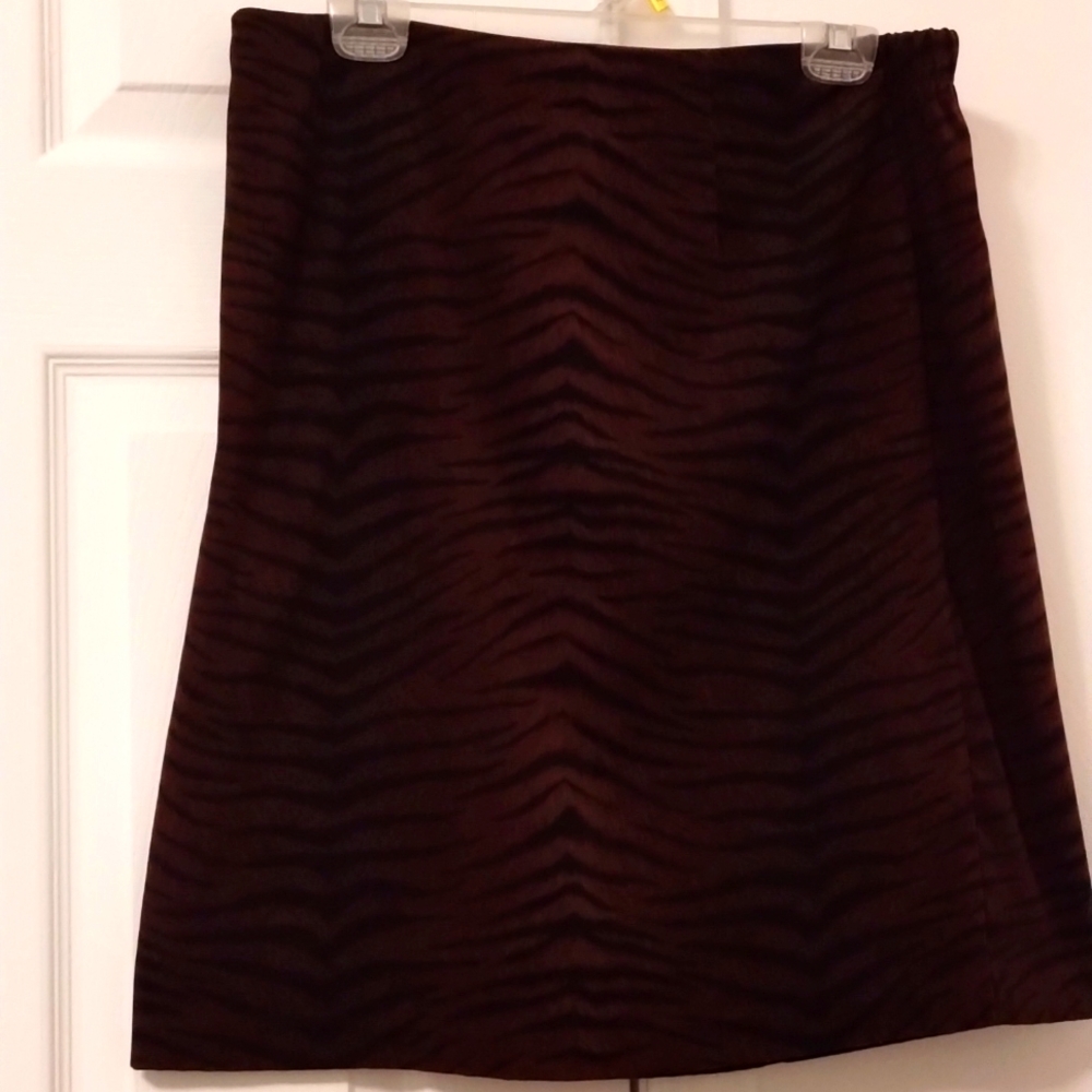 Animal Print Skirt
